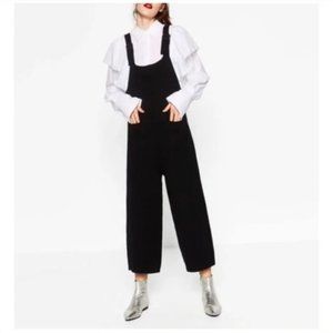 Zara Knit Overalls Jumpsuit M
